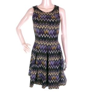 Tyche Women Dress Chevron Tanki Mini Sleeveless Size S - NWT